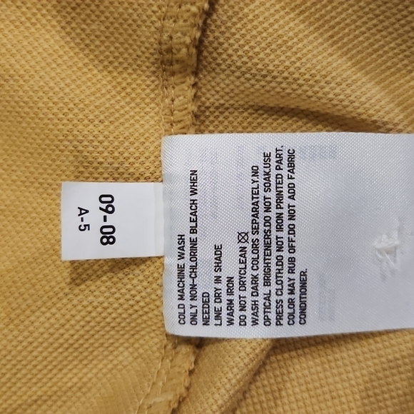 UNIQLO Yellow Short Sleeve XL Polo Shirt - Picture 6 of 6